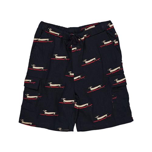 Copenhagen Colors Surfing Dog Shorts I Twill Navy 110 cm  Blå  110 cm  mand