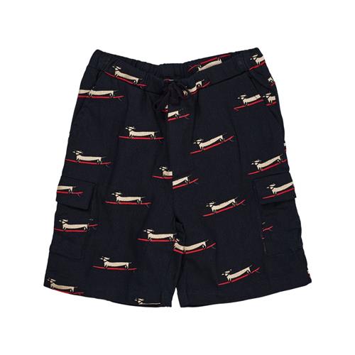 Copenhagen Colors Surfing Dog Shorts I Twill Navy | Blå | 104 cm