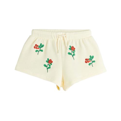 Mini Rodini Lingonberries Aop Sweatshorts Shorts Offwhite 116/122 cm  Creme  116/122 cm  Unisex