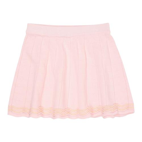 Copenhagen Colors GOTS Strikket Tennisnederdel Ballerina Cream 110 cm  Lyserød  110 cm  kvinde
