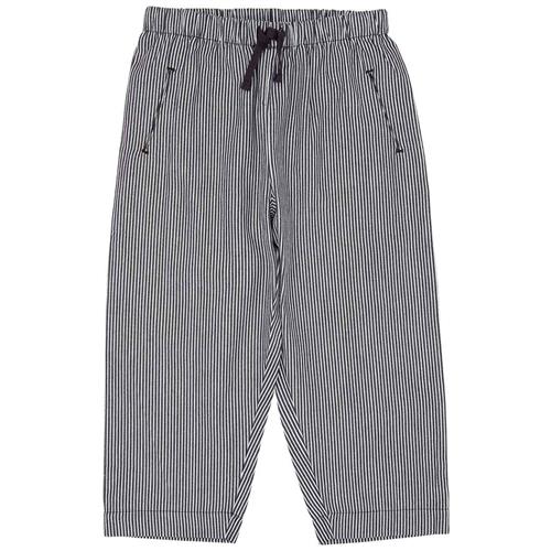 Copenhagen Colors GOTS Stribede Bukser Navy Stripe 92 cm  Blå  92 cm  mand