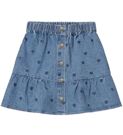 Fliink Nederdel - Denim - Donna - Light Denim Blue