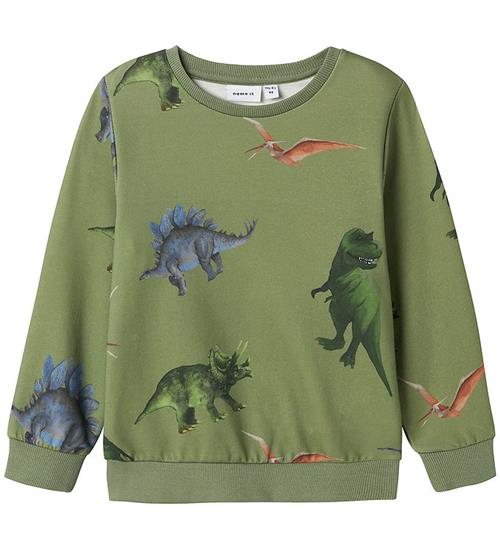 Name It Sweatshirt - NmmPnodino - Oil Green