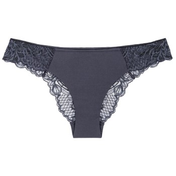 Florale by Triumph Wild Peony Florale Brazilian Knickers Trusser Mørkgrå  42 Dame