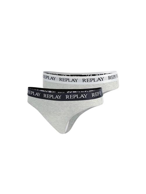 REPLAY String  grå / sort / hvid