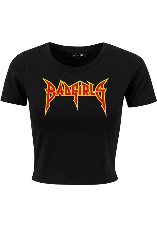 Mister Tee Shirts 'Badgirls'  gul / hummer / sort