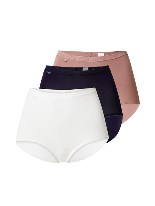 SLOGGI Panty  mørkebeige / sort / hvid