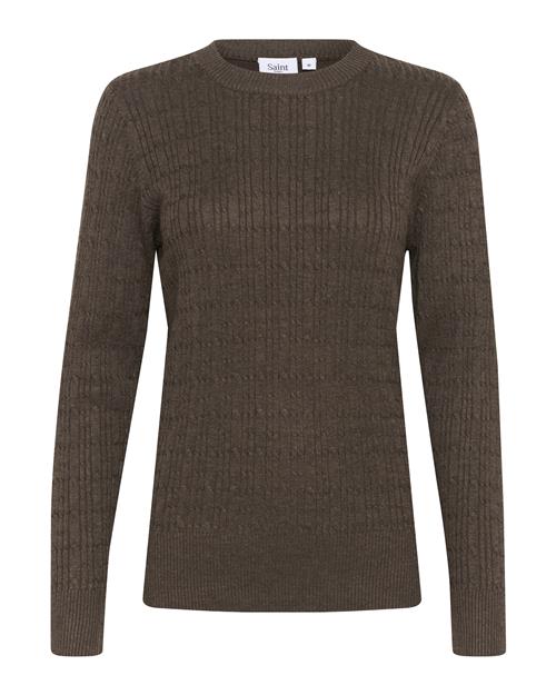 SAINT TROPEZ Pullover  brun