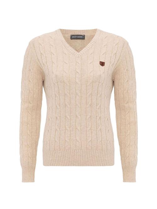 Jacey Quinn Pullover 'Joaquin'  beige-meleret