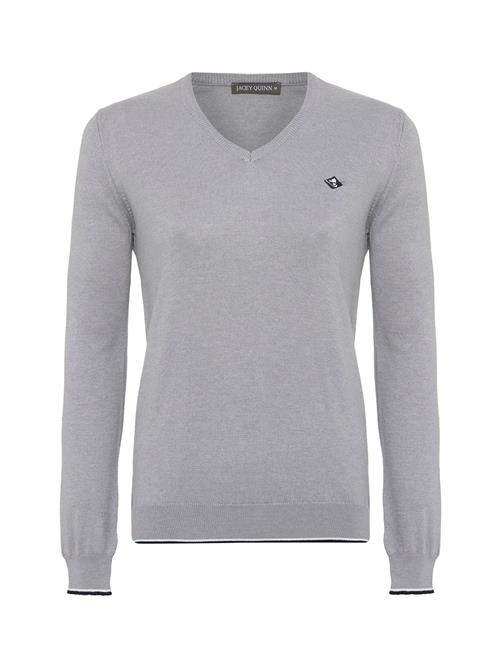 Se Jacey Quinn Pullover  grå / sort / hvid ved About You