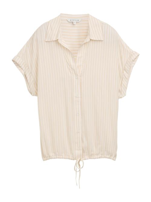 TOM TAILOR Bluse  creme / hvid