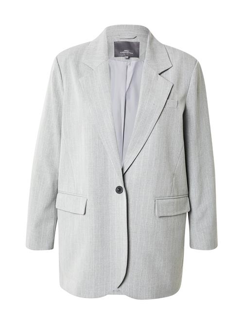 ONLY Carmakoma Blazer 'CARBRIE'  grå / hvid