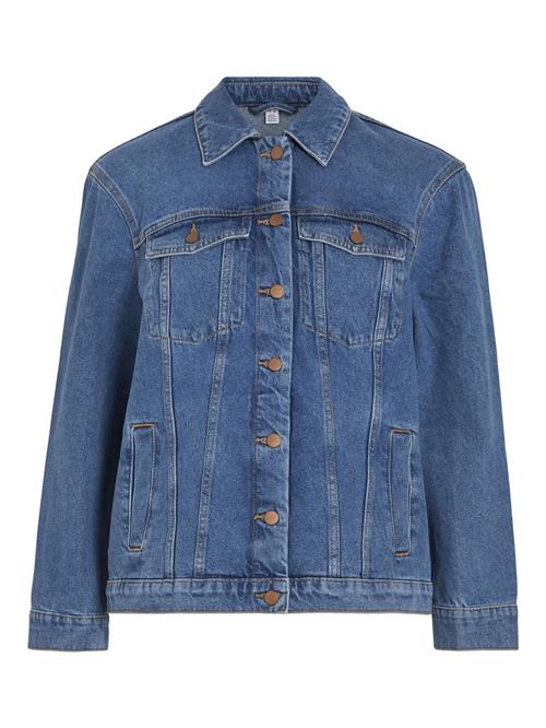 VILA Overgangsjakke 'MEY'  blue denim