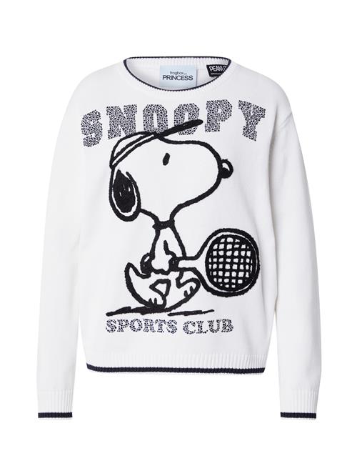 Se Frogbox Pullover 'Snoopy Tennis'  sort / hvid ved About You