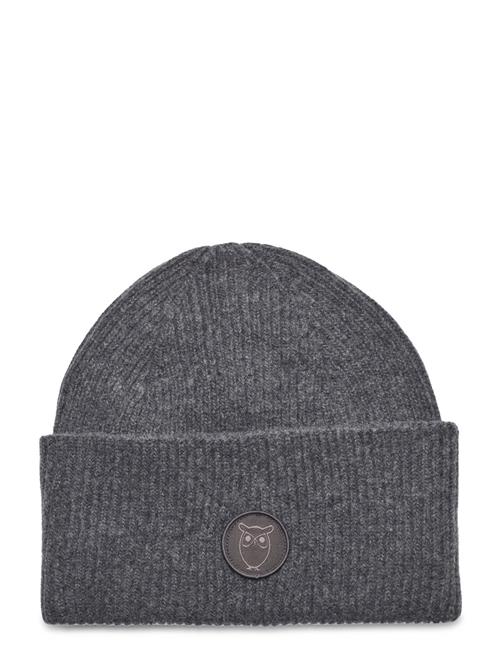 Big Rib Beanie - Rws Knowledge Cotton Apparel Grey