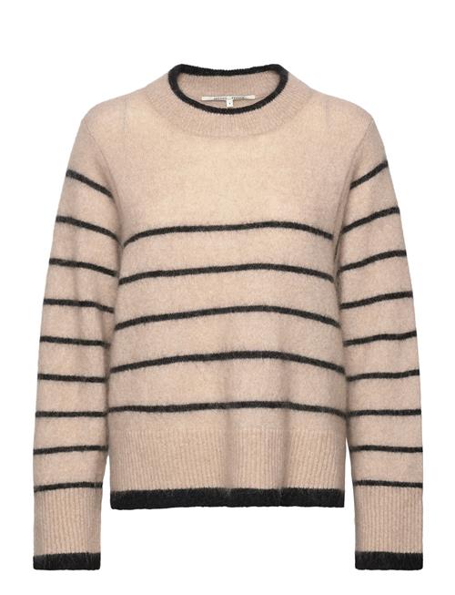 Laila Knit O-Neck Second Female Beige