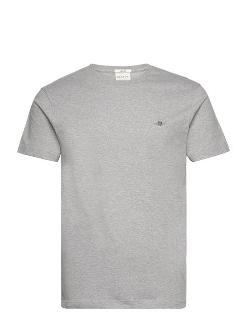 Slim Shield Ss T-Shirt GANT Grey