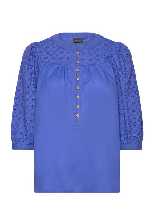 Se Blouse-Woven Brandtex Blue ved Booztlet