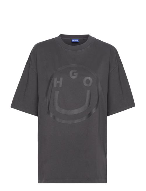 Over D Tee_B HUGO BLUE Black