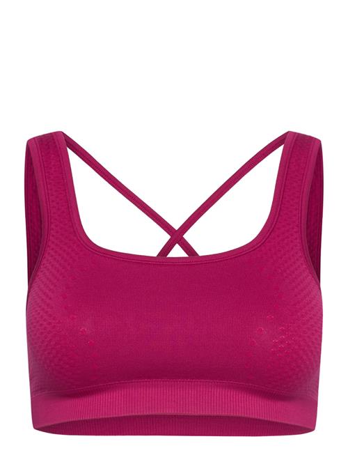 Se Scallop Seamless Bralette Casall Red ved Booztlet