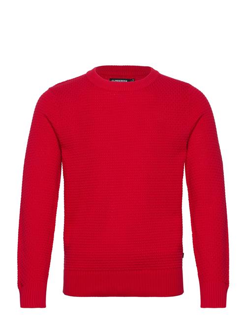 Oliver Structure Sweater J. Lindeberg Red