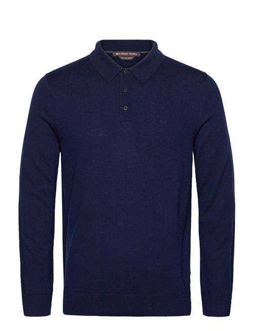 Core Merino Ls Polo Michael Kors Navy