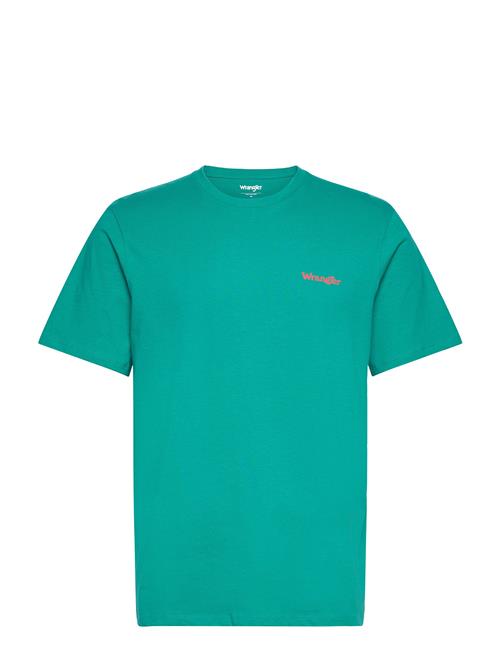 Small Logo Tee Wrangler Green