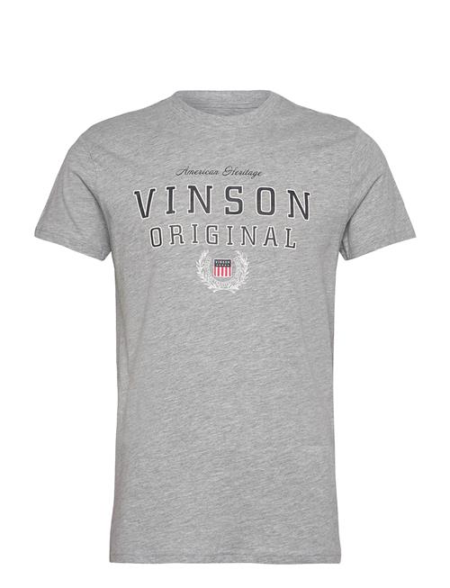 Raz Reg Cot Sj Vin M Tee VINSON Grey