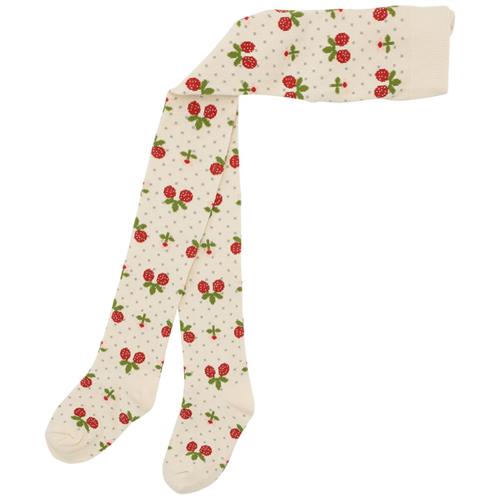 Flöss Strømper Soft White Berry | Hvid | 68/74 cm