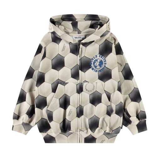 Molo Mazz Hoodie Football Noise | Beige | 164 cm