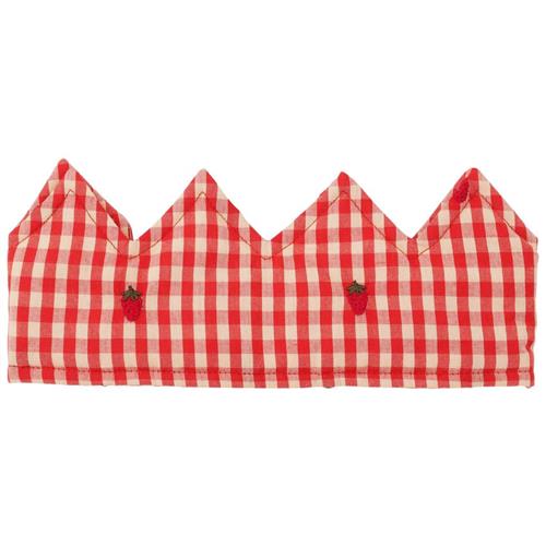 Flöss Molly Krone Berry Gingham One Size      kvinde