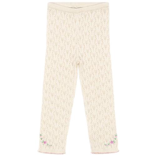 Konges Sløjd Rosier Strikkede Bukser Cream Off White |  | 2 years