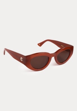 Corlin Eyewear Ines Red Brown Onesize