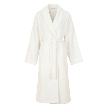 Damella Unisex Torekov Robe Hvid bomuld Small