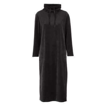 Damella Velour Cosy Dress Sort Large Dame