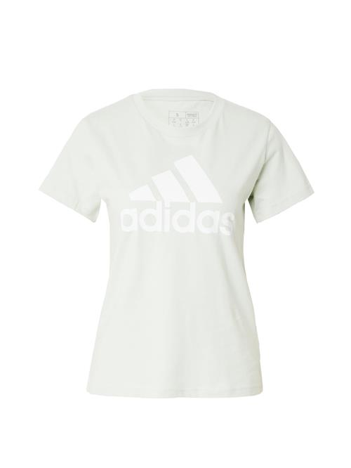 ADIDAS SPORTSWEAR Funktionsbluse 'Essentials'  pastelgrøn / hvid