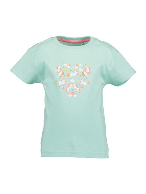 BLUE SEVEN Bluser & t-shirts  himmelblå / orange / lys pink / hvid