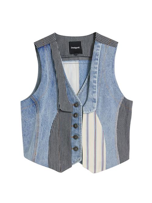 Desigual Vest  blå / blandingsfarvet