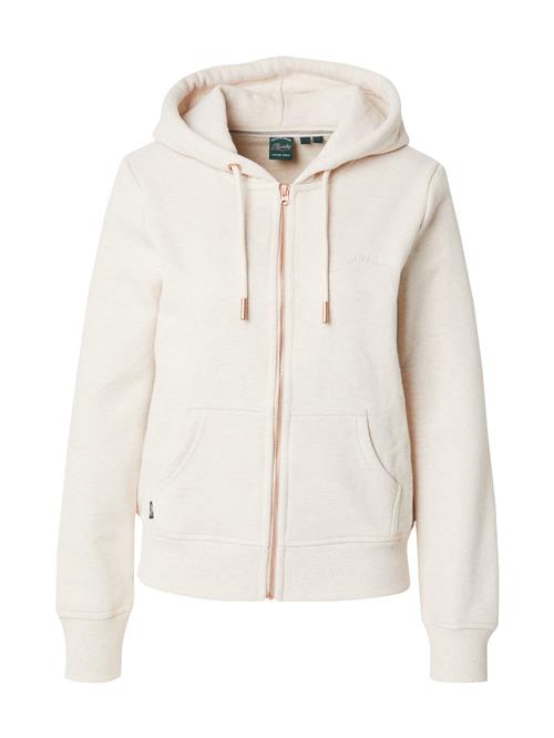 Superdry Sweatjakke 'Essential'  beige