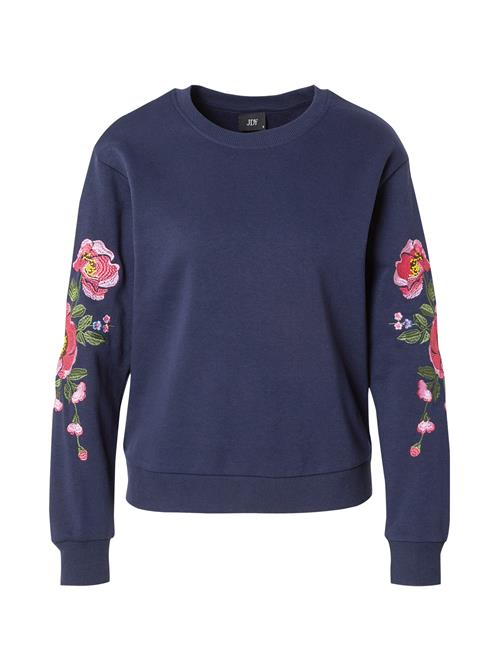 Se JDY Sweatshirt 'JDYPARIS'  navy / mørkegrøn / lyserød / lys rød ved About You