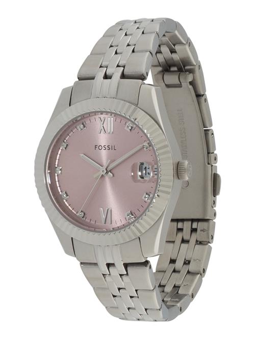FOSSIL Analogt ur 'Scarlette'  lys pink / sølv