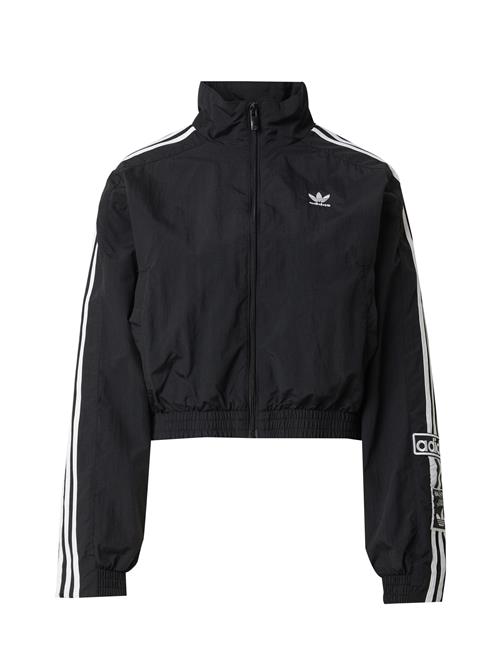 ADIDAS ORIGINALS Overgangsjakke 'ADIBREAK'  sort / hvid