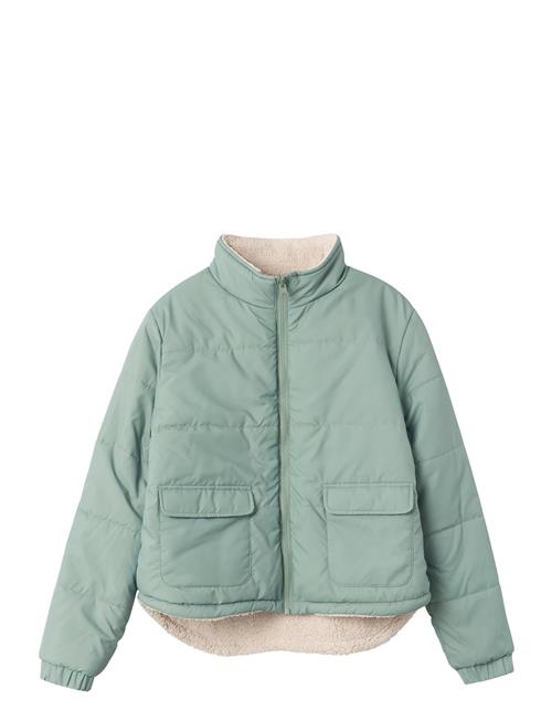 Nlfmorana Short Rev Jacket LMTD Green