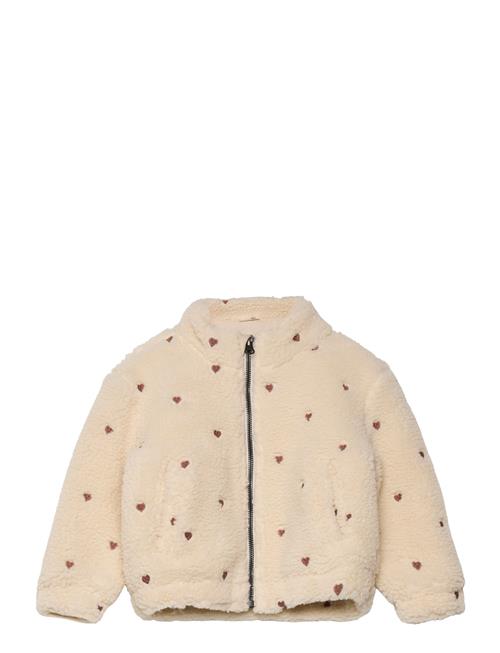 Nmfnalo Sherpa Loose Jacket Lil Lil'Atelier Beige