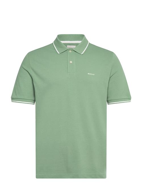 Tipping Ss Pique Polo GANT Green