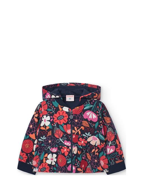 Fleece Jacket Floral For Baby Girl -Bci Boboli Patterned