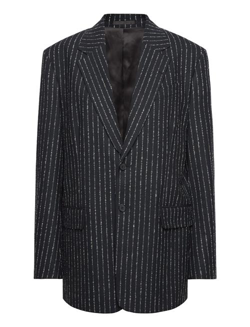 Se Davina Pinstripe Blazer Filippa K Black ved Booztlet