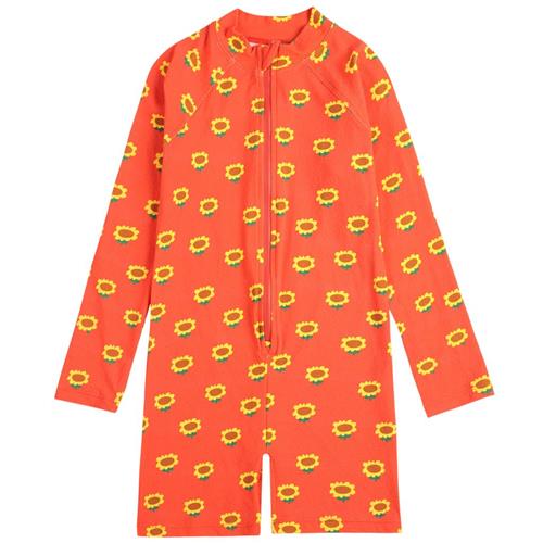 Bobo Choses Sunflower All Over Svømme Onesie Red | Rød | 6-7 years