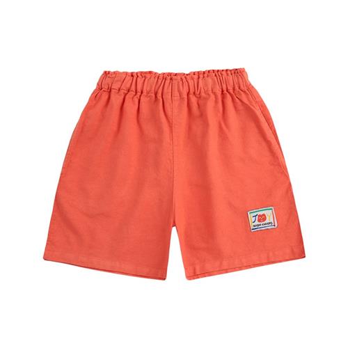 Bobo Choses Smiling Vævede Bermudashorts Red 4-5 Y  Rød  4-5 år  mand