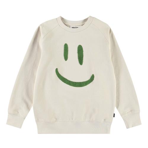 Molo Mike Sweatshirt White Noise 128 cm  Hvid  128 cm  Unisex